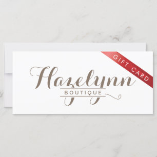 Anpassningsbar Boutique Gift-certifikat