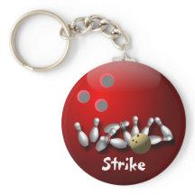 Anpassningsbar Bowling Keychains Gifts