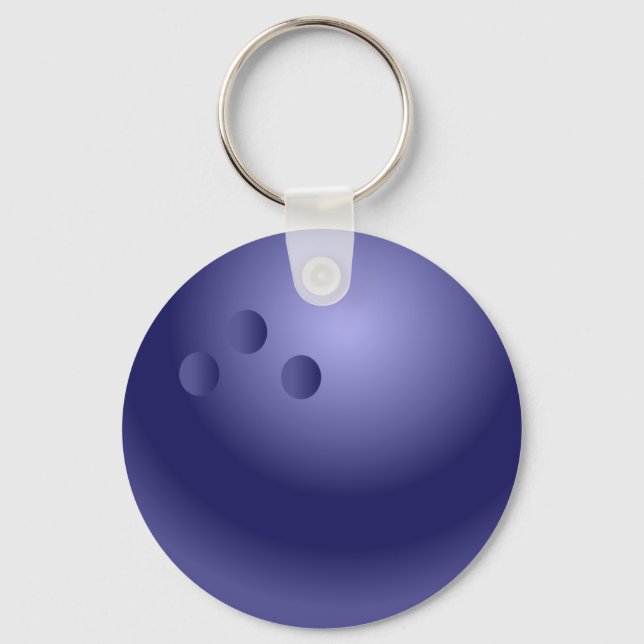 Anpassningsbar Bowling Keychains Gifts Nyckelring (Framsida)