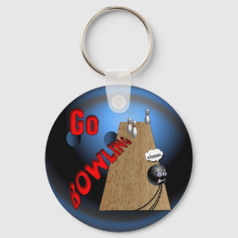 Anpassningsbar Bowling Keychains Gifts Nyckelring