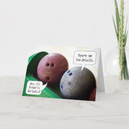 Anpassningsbar Bowling League Bowlareare födelseda Kort