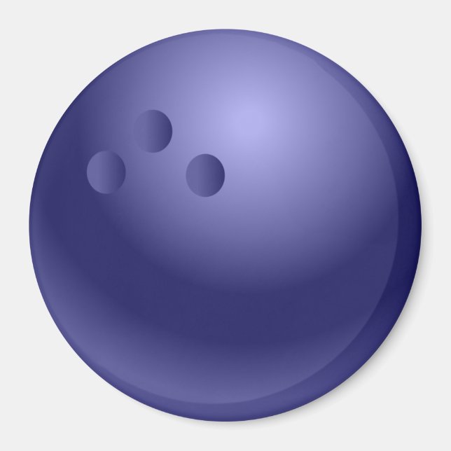 Anpassningsbar Bowling Magnets Gifts Magnet (Framsidan)
