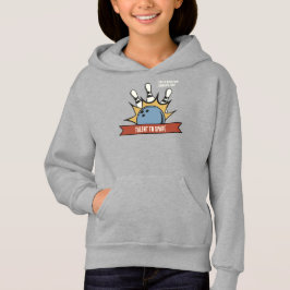 Anpassningsbar Bowling School Klubb League Namn T Shirt