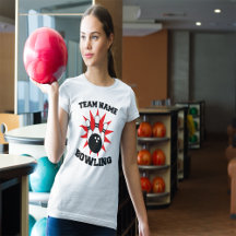 Anpassningsbar Bowling Team Namn