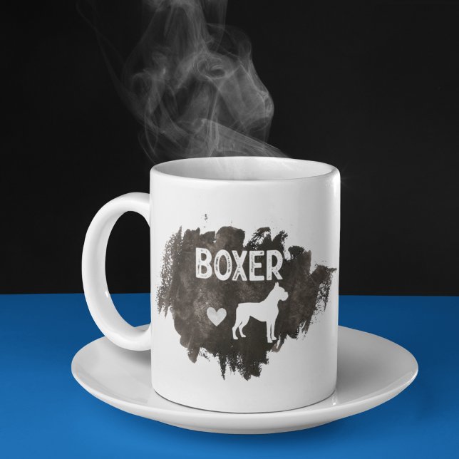 Anpassningsbar Boxer Pappa Fars dag Hund älskare Kaffemugg (Skapare uppladdad)