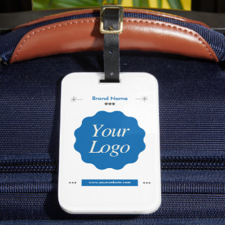 Anpassningsbar Brand Business Company | Modern Log Bagagebricka