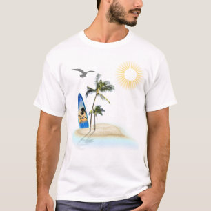 Anpassningsbar Branded Baby ombord Beach T-Shirt