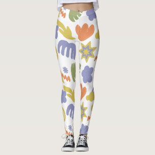 Anpassningsbar Branded Baby Shower i Gult Grönt Bl Leggings