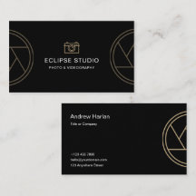 Anpassningsbar Branded Black Minimalist Photograf