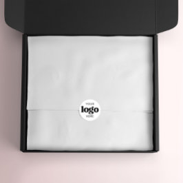Anpassningsbar Branded Business Logotyp Company Pa Runt Klistermärke