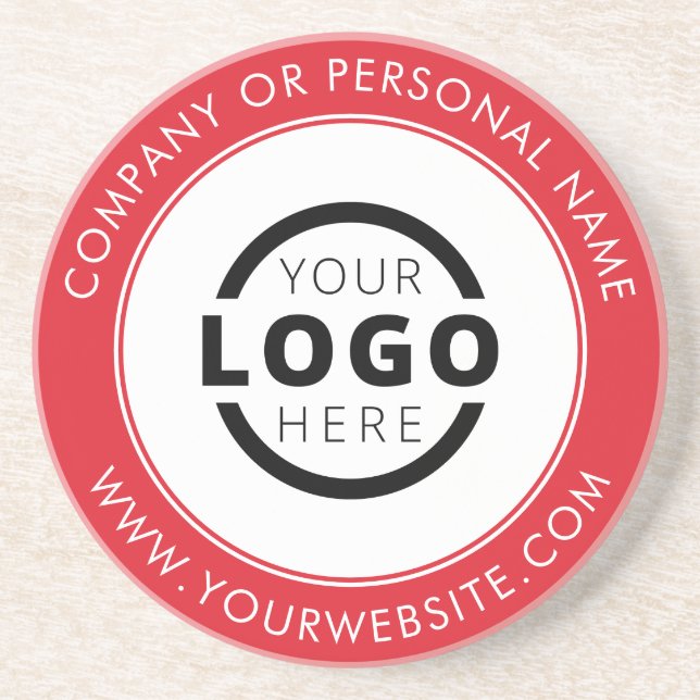 Anpassningsbar Branded Business Logotyp Promoted R Underlägg (Framsidan)