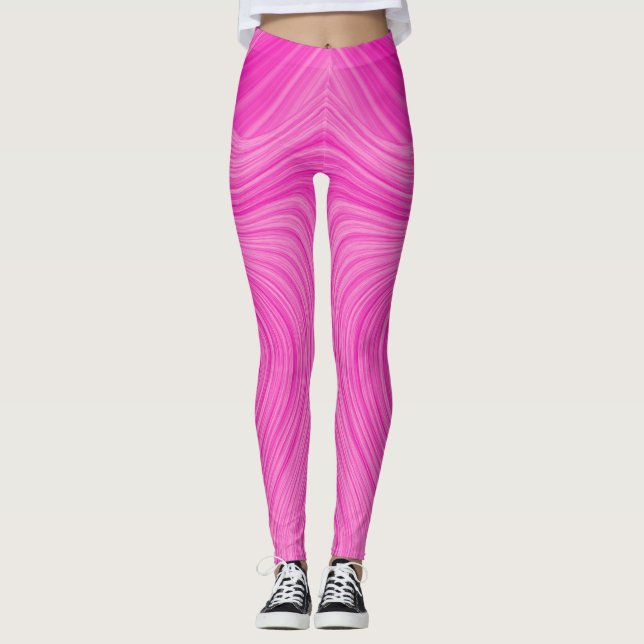 Anpassningsbar Branded Cloud Maskin Leggings (Framsida)