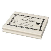 Anpassningsbar Branded Farmhouse Fresh Eggs | Äggk