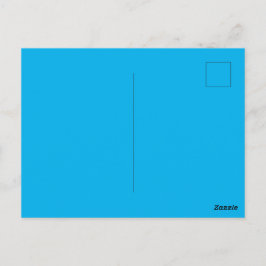 Anpassningsbar Branded Himmel Blue Bild Perfekt St Vykort