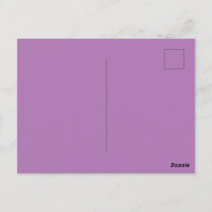 Anpassningsbar Branded Lavender Bild-Perfekt Stand Vykort