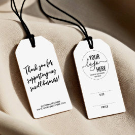 Anpassningsbar Branded Logotyp Business Pris Storl Presentetikett