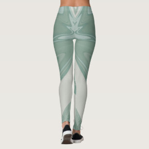 Anpassningsbar Branded Modern Daisy Capri Leggings