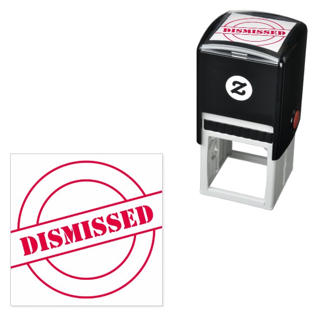 Anpassningsbar Branded Office Dismissat Rubber Självfärgande Stämpel (In Situ)