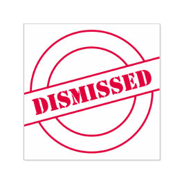 Anpassningsbar Branded Office Dismissat Rubber Självfärgande Stämpel