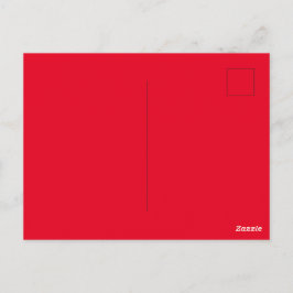 Anpassningsbar Branded Red Bild-Perfekt Standard Vykort