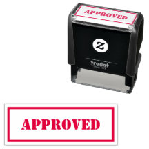 Anpassningsbar Branded Simple Gräns Bold Red Godkä