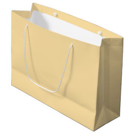 Anpassningsbar Branded White Gift Bag | Stor glans