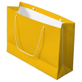 Anpassningsbar Branded White Gift Bag | Stor glans
