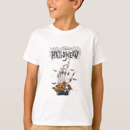 Anpassningsbar Branded White Modern Halloween T-Sh T Shirt