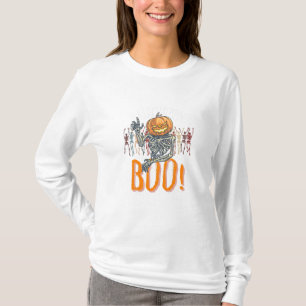 Anpassningsbar Branded White och Orange Grunge Hal T Shirt