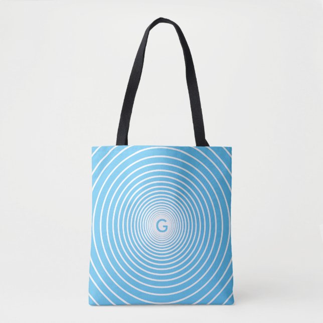 Anpassningsbar Brev Tote Bag BREDD (BREDD) - Färg Tygkasse (Framsida)
