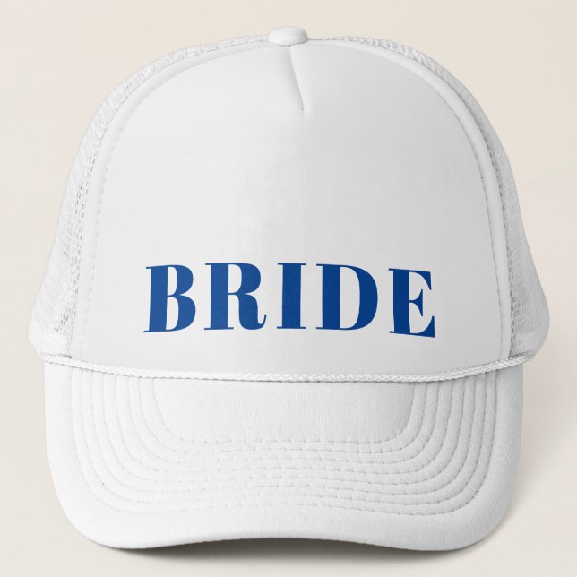 ANPASSNINGSBAR BRIDE BACHELORETTE BASEBALL KEPS (Framsida)
