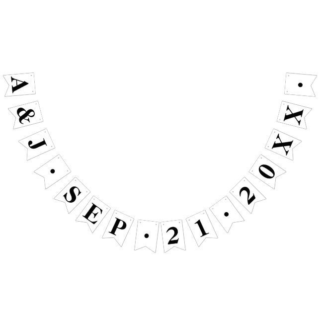 ANPASSNINGSBAR BRIDE+GROOM INITIALER MED BRÖLLOP D VIMPLAR (Alla)