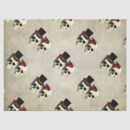 Anpassningsbar Bride & Groom Skull Bröllop Gift Ti