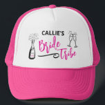 Anpassningsbar Bride Tribe Bachelorette Party Keps<br><div class="desc">Anpassningsbar Bride Tribe Bachelorette Party Hat. Perfekt för Bachelorette Party Helg! Gör en underbar gåva till "kommer du att bli min brudgummi?"-gåva!</div>