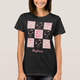 Anpassningsbar Brides Låt oss Go Girls! Flickor ut T Shirt