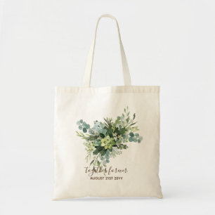 Anpassningsbar Bridesmaid Brudens sida Gifts Green Tygkasse