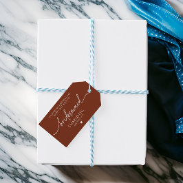 Anpassningsbar Bridesmaid Frieri favorittagg, Möhi Presentetikett