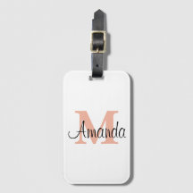 Anpassningsbar Bridesmaid Gift Minimalist Monogram