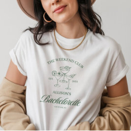 Anpassningsbar Brudens sida Bröllop Bachelorette C T Shirt