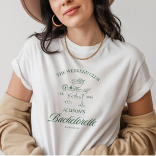 Anpassningsbar Brudens sida Bröllop Bachelorette C T Shirt