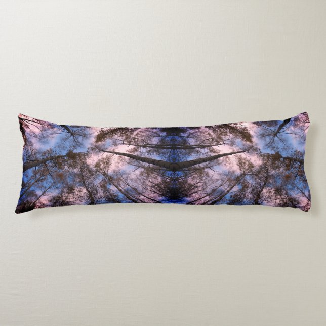 Anpassningsbar Brushed Polyester BodySky är gränse Kroppskudde (Framsidan)