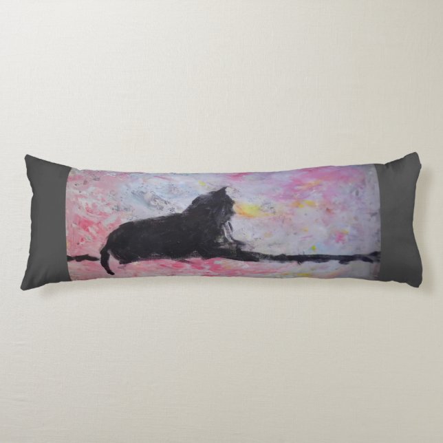 Anpassningsbar Brygge Polyester Body Pillow Kroppskudde (Framsidan)