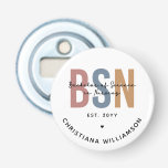 Anpassningsbar BSN Bachelor of Science in Nursing Flasköppnare<br><div class="desc">BSN Bachelor of Science in Nursing Personlig Studenten Gifts!</div>