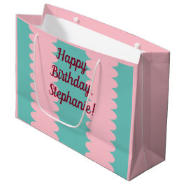 Anpassningsbar, bubbelgum rosa, teal, söt