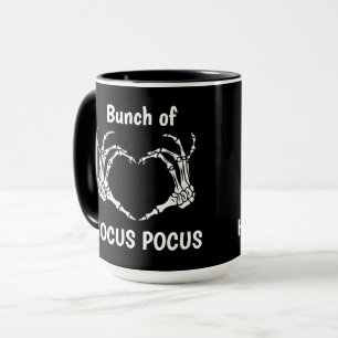 Anpassningsbar BUNCH OF HOCUS POCUS Skeleton Hände Mugg
