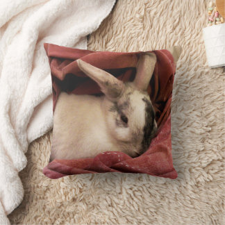 Anpassningsbar Bunny Photo Keepsak Kudde