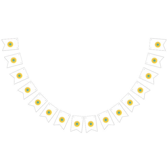 Anpassningsbar Bunting Banners ・ Festive Party Déc Vimplar (Alla)