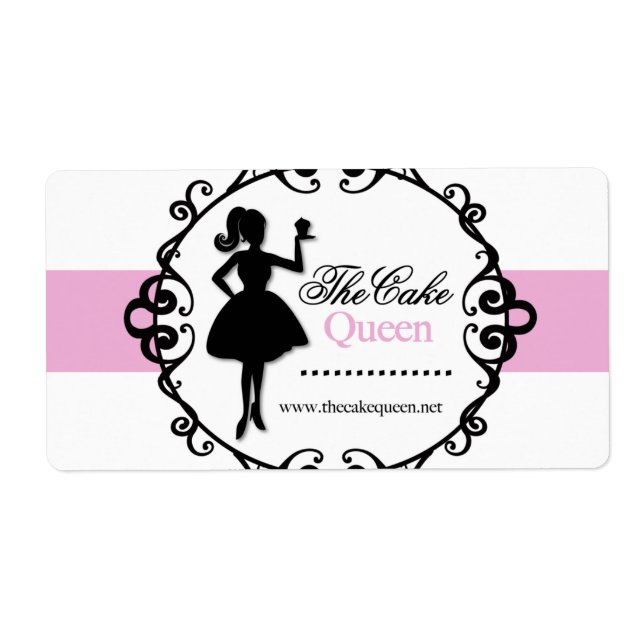 Anpassningsbar Burk etiketter Fraktsedel (Framsidan)