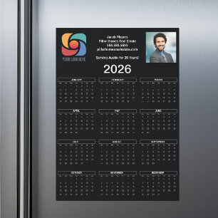 Anpassningsbar Business 2026 Calendar Company Logo