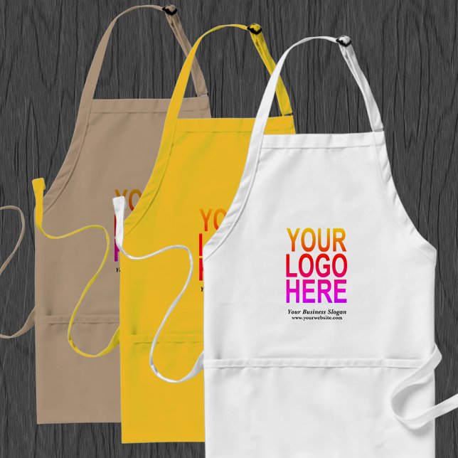 Anpassningsbar Business Apron Company Logotyp Empl Förkläde (Skapare uppladdad)